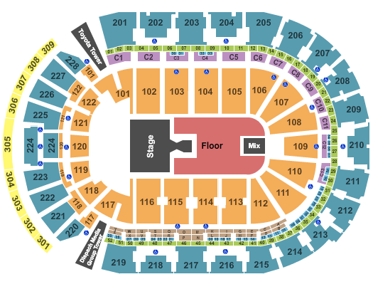 Nationwide Arena Ghost Seating Chart
