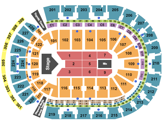 Nationwide Arena Jelly Roll Seating Chart