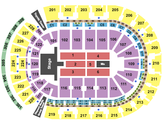 Nationwide Arena Demi Lovato Seating Chart