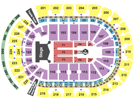 Nationwide Arena Kiss Seating Chart