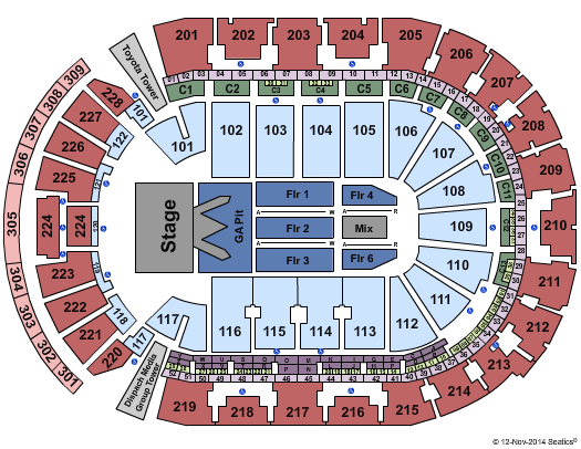 Nationwide Arena Miranda Lambert Seating Chart