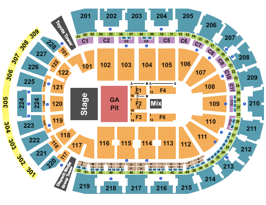 Nationwide Arena Miranda Lambert 1 Seating Chart