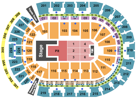Nationwide Arena Olivia Rodrigo Seating Chart