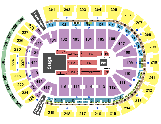 Nationwide Arena Panic at the Disco Seating Chart