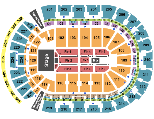 Nationwide Arena Pentatonix Seating Chart