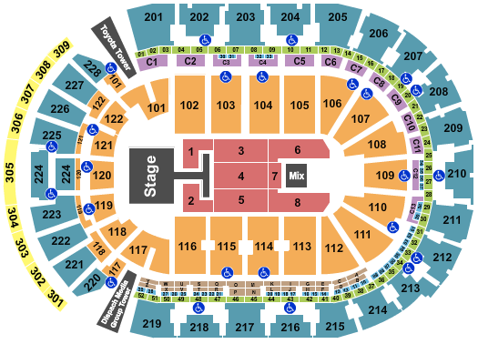 Nationwide Arena Rascal Flatts 1 Seating Chart