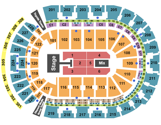 Nationwide Arena Riverfest Seating Chart