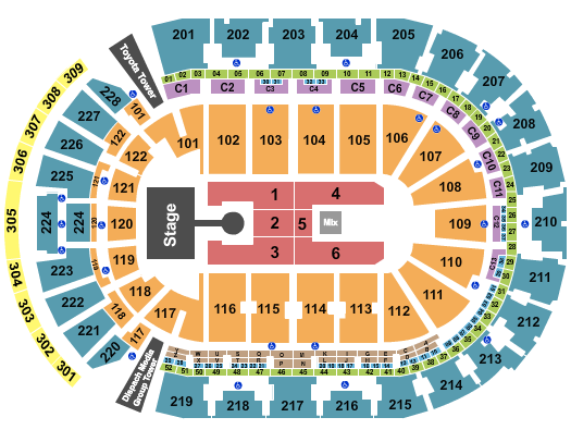 Nationwide Arena Rod Wave Seating Chart