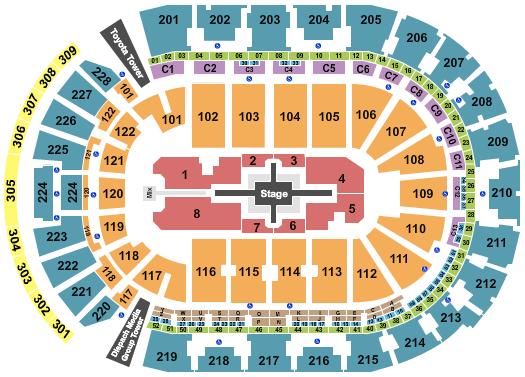 Nationwide Arena Roger Waters 2 Seating Chart