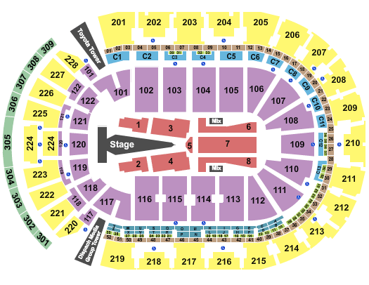 Nationwide Arena Sam Smith Seating Chart