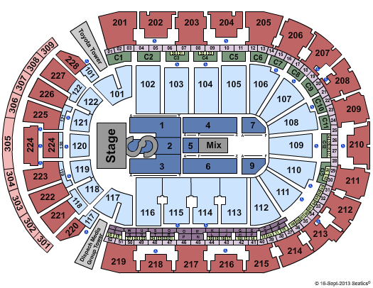 Nationwide Arena Selena Gomez Seating Chart