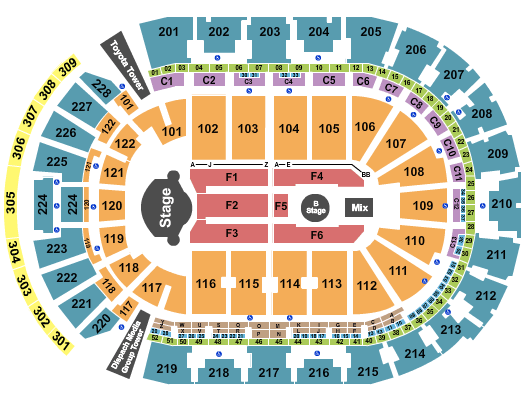 Nationwide Arena Shawn Mendes Seating Chart