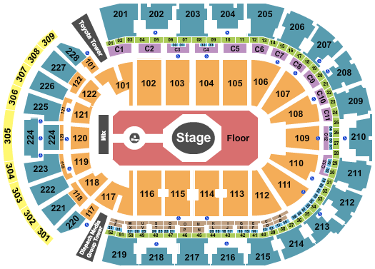 Nationwide Arena Seating Chart