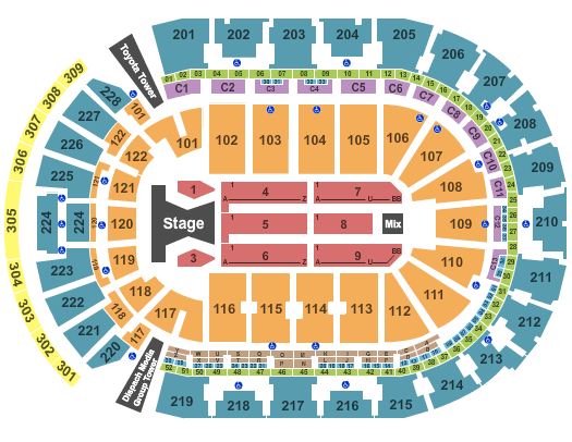 Nationwide Arena Tim McGraw Seating Chart