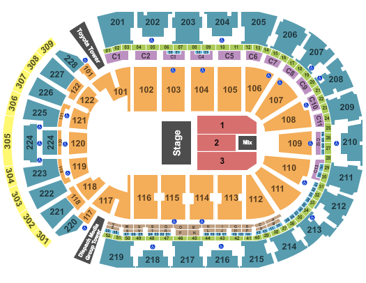 Nationwide Arena Why Don't We Seating Chart