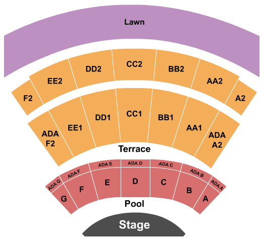 Neal S. Blaisdell Center - Tom Moffatt Waikiki Shell Seating Chart