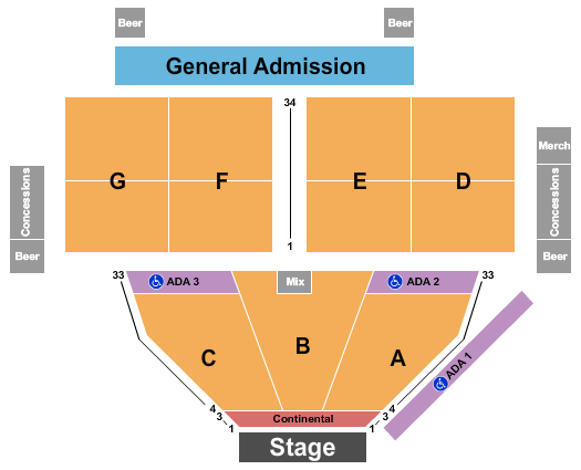 Nebraska State Fairgrounds Endstage 2 Seating Chart