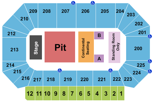 Nebraska State Fairgrounds Halestorm Seating Chart