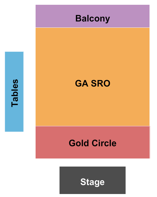 Neighborhood Theatre Gold Circle Seating Seating Chart