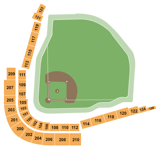 Nelson Wolff Stadium Baseball Seating Chart