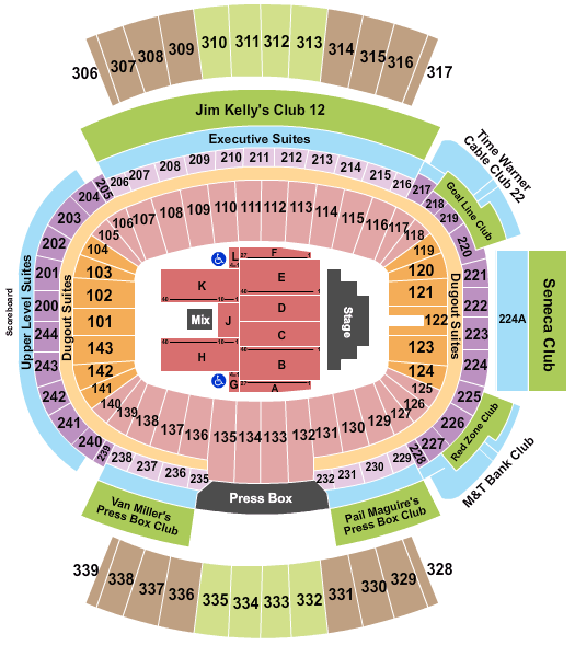 Air Canada Centre Interactive Seating Chart