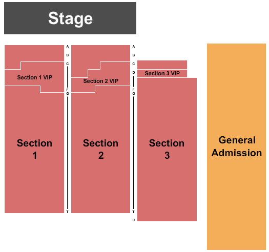 New Life Church - CT Endstage Seating Chart