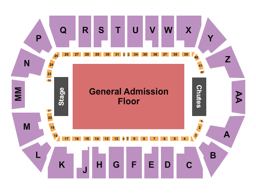 New Mexico State Fairgrounds Seating Chart