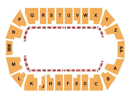 New Mexico State Fairgrounds Rodeo Seating Chart