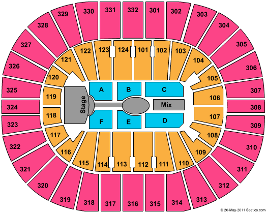 Smoothie King Center Cirque MJ Seating Chart