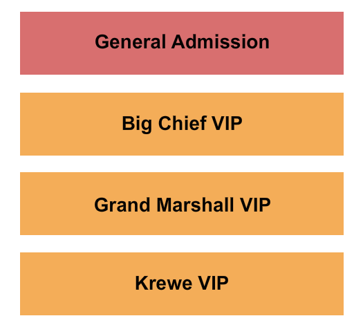 seating chart for New Orleans Fair Grounds - Jazz and Heritage - eventticketscenter.com