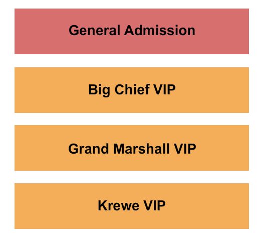 New Orleans Fair Grounds Seating Map