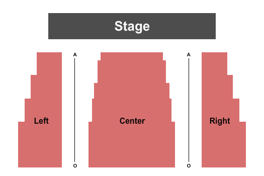 New Stage Theatre At The Jane Reid-Petty Theatre Center Endstage Seating Chart
