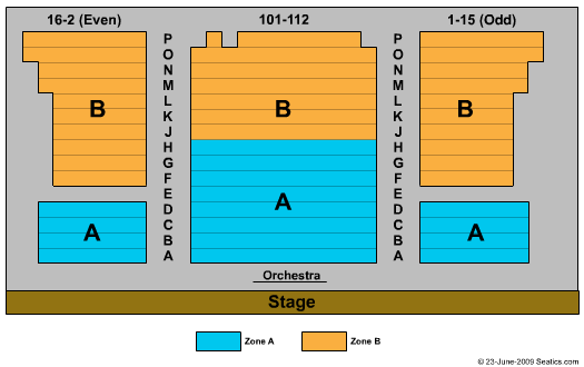 New World Stages: Stage 4 End Stage Seating Chart