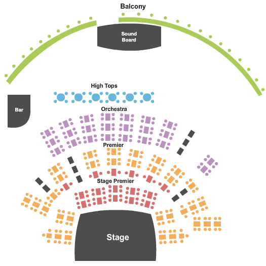 City Winery - New York City Endstage 2 Seating Chart