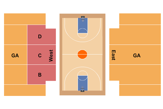 Newman Arena Basketball Seating Chart