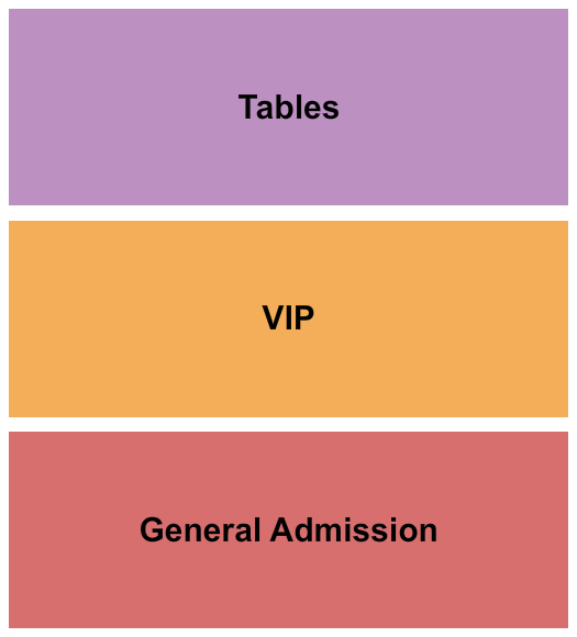 Nightingale Plaza GA/VIP/Tables Seating Chart