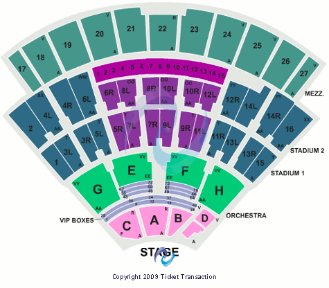 Northwell Health at Jones Beach Theater Other Seating Chart