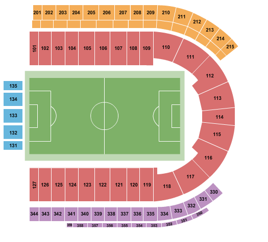 Nippert Stadium Soccer Seating Chart