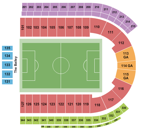 Nippert Stadium Soccer Seating Chart