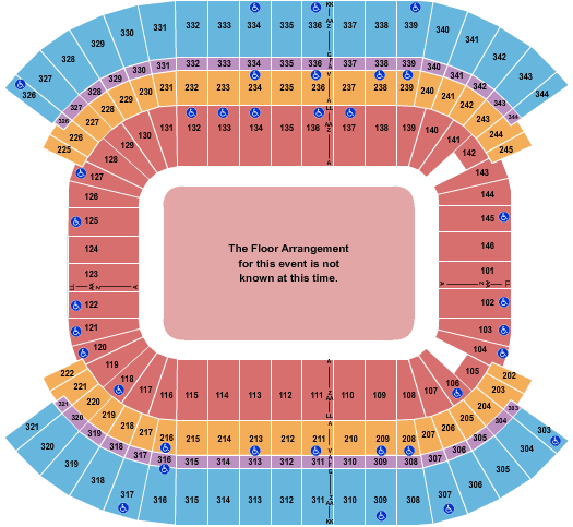 Nissan Stadium Seating Chart Maps Nashville