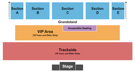 Norfolk County Fairgrounds Endstage Seating Chart