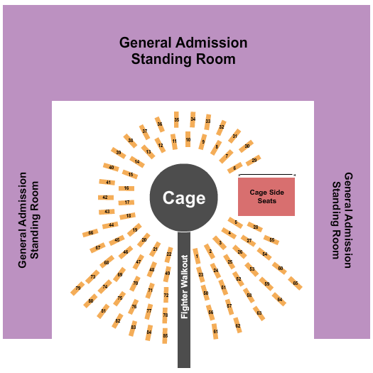 Norris-Penrose Event Center MMA Seating Chart