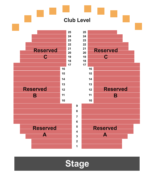 Miami Beach Bandshell End Stage Seating Chart