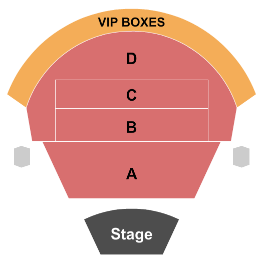 North Beach Bandshell GA by section Seating Chart