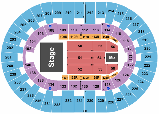 Richmond Coliseum Seating Chart For Disney On Ice