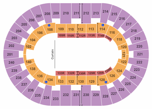 North Charleston Coliseum Circus Seating Chart