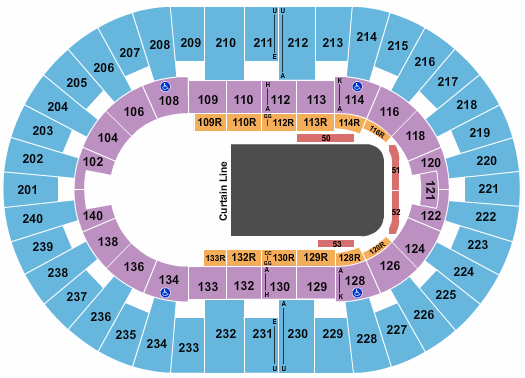 Charleston Coliseum Seating Chart