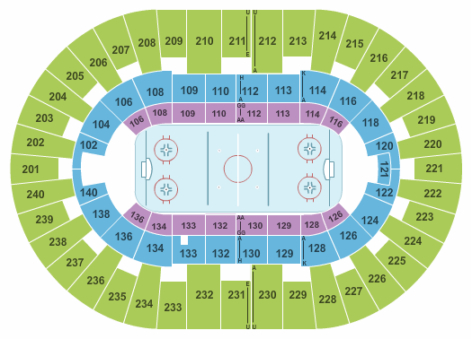 North Charleston Arena Seating Chart