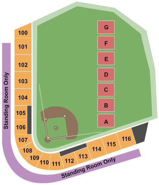 Northeast Delta Dental Stadium Nitro Circus Seating Chart