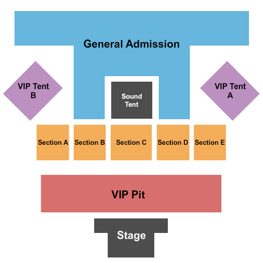 Northern Lights Theatre At Potawatomi Casino Endstage VIP Seating Chart